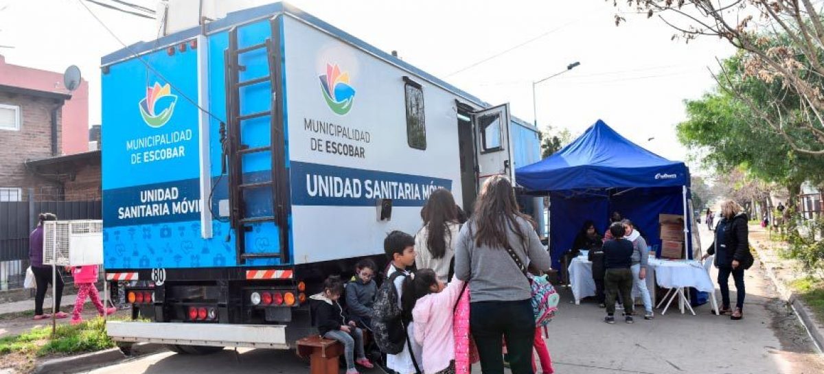 Los habituales operativos sanitarios de la Municipalidad de Escobar se realizarán esta semana en Garín