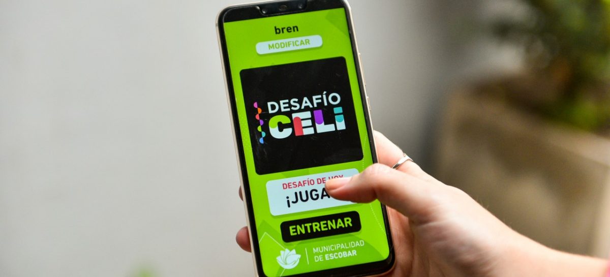 Más de 1.700 jóvenes se descargaron la aplicación y juegan al Desafío CELI diseñado por la Municipalidad de Escobar