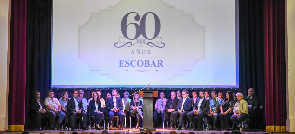 El partido de Escobar celebra su 60º aniversario con música, cultura y actividades recreativas para toda la familia