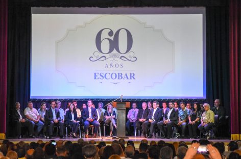 El partido de Escobar celebra su 60º aniversario con música, cultura y actividades recreativas para toda la familia