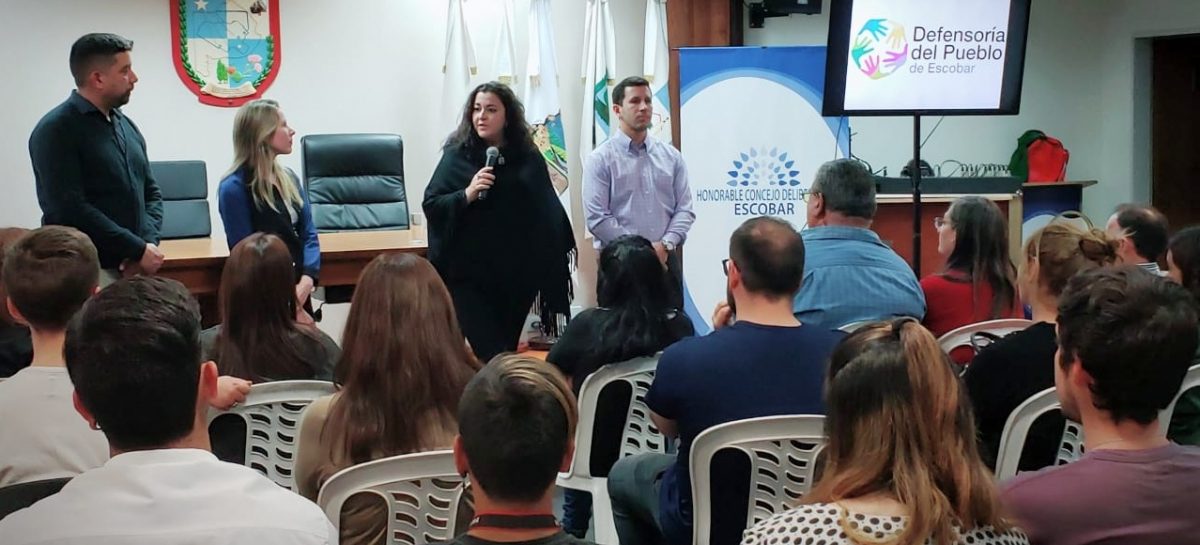 Rocio Fernández: “Voto Joven” en un nuevo encuentro del Incap en el HCD de Escobar