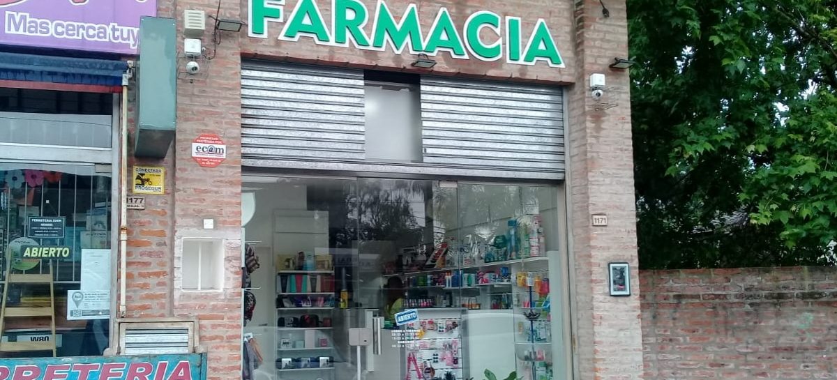 Abrió sus puertas una nueva farmacia ubicada en la entrada de Va. Saboya, Matheu