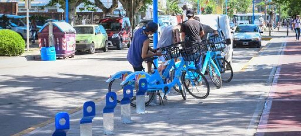 El sistema público de bicicletas de la Municipalidad de Escobar sumó 2100 usuarios en su primera semana de funcionamiento