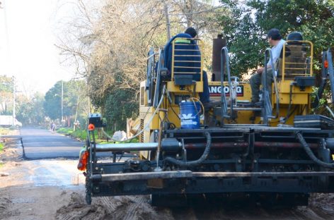 La Municipalidad de Escobar continúa con obras viales en las calles de todo el distrito