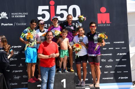 Más de 1100 atletas participaron de la primera competencia oficial de Ironman en Escobar