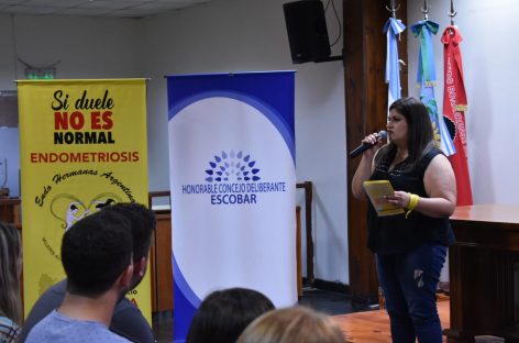 Encuentro en el HCD de Escobar a los fines de concientizar y visibilizar la endometriosis