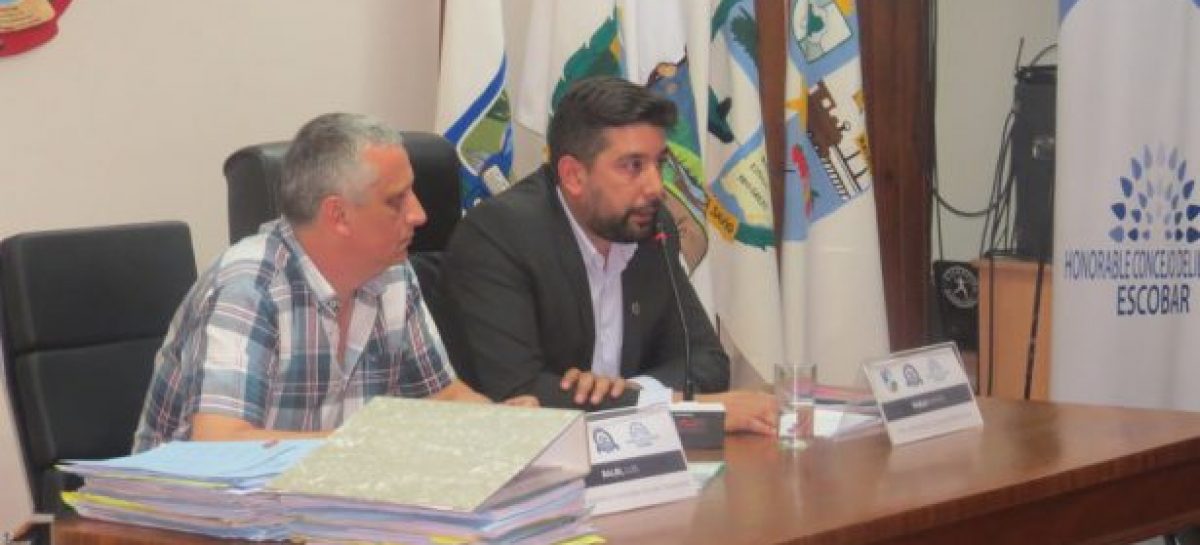 Los concejales que terminan su mandato, se despidieron en la última sesión ordinaria del HCD de Escobar