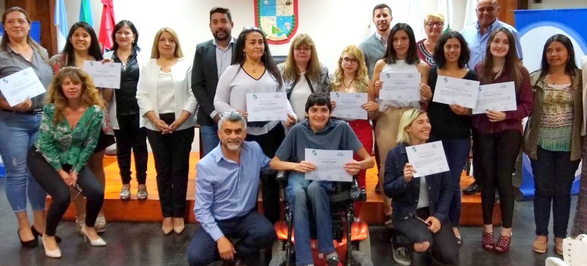 Acto de cierre del Curso de Taquigrafía Parlamentaria 2019 y firma de convenio con UTEPA