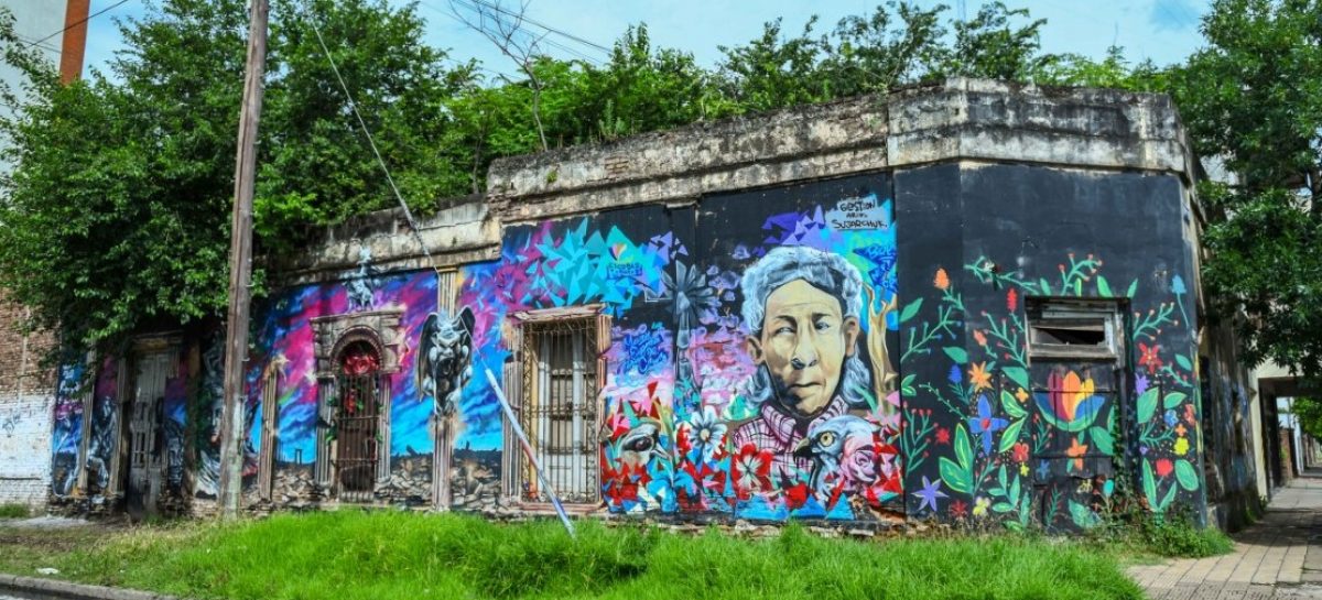 Programa Murales Urbanos: artistas locales realizaron una nueva obra callejera en Belén de Escobar