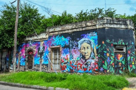 Programa Murales Urbanos: artistas locales realizaron una nueva obra callejera en Belén de Escobar