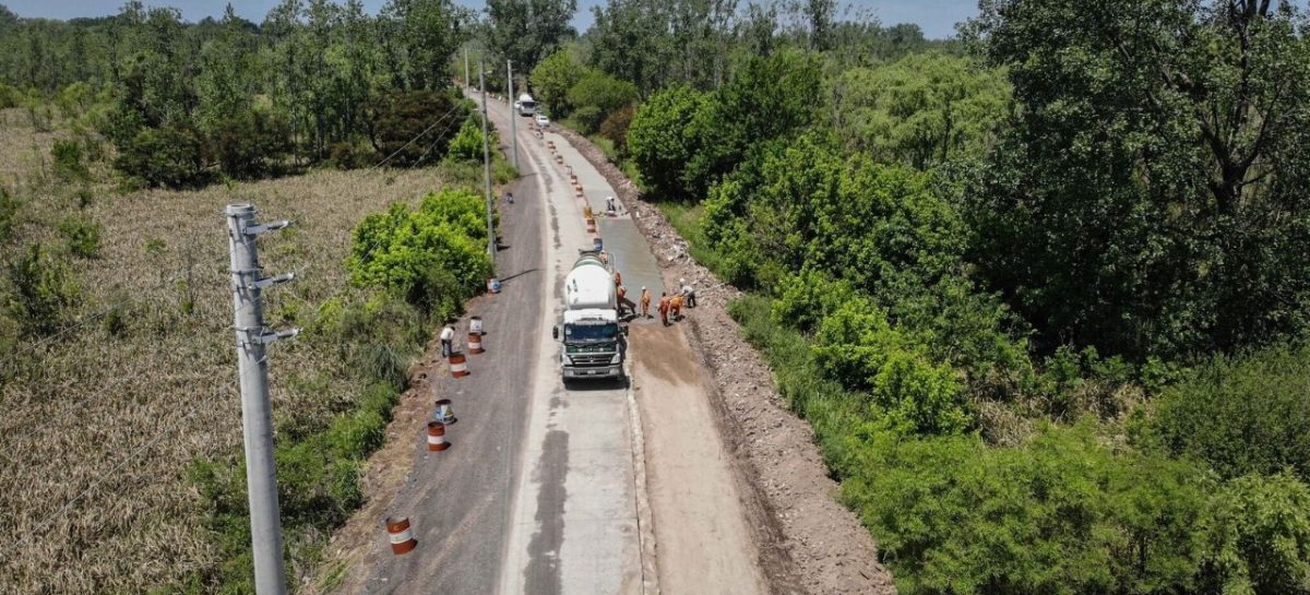 La Municipalidad de Escobar reparó más de 15 mil metros cuadrados de calzada camino al Paraná
