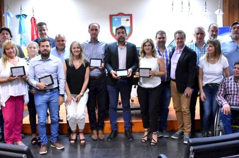 Acto de reconocimiento a concejales mandato 2015 – 2019 y autoridades del HCD de Escobar