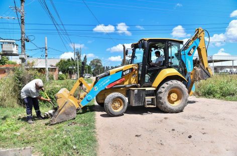 La Municipalidad de Escobar continúa con los trabajos de limpieza de arroyos y zanjas