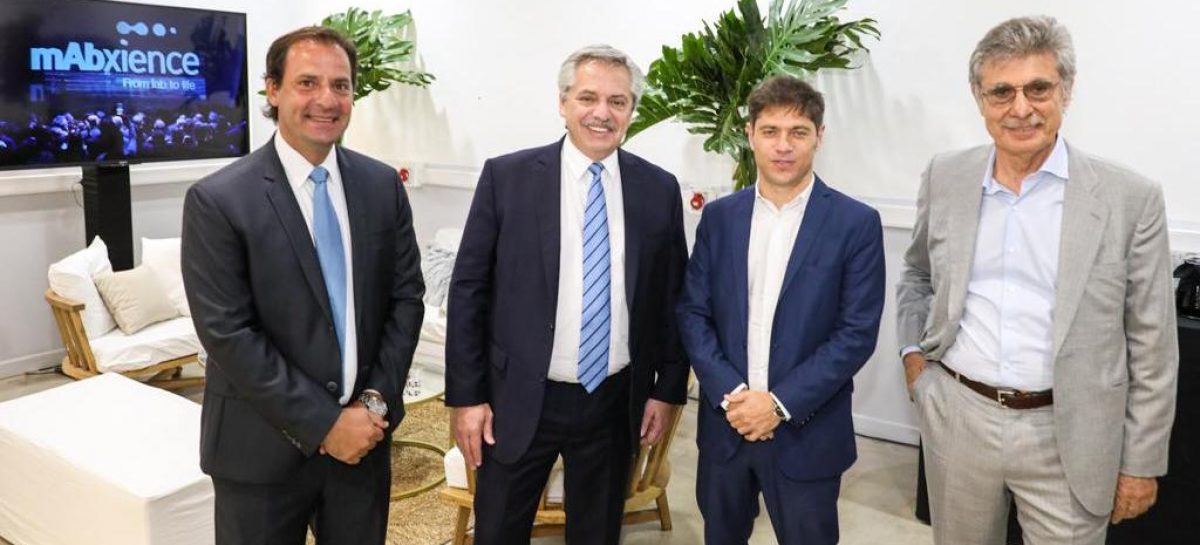 Ariel Sujarchuk estuvo junto al presidente Fernández y el gobernador Kicillof en la inauguración de una empresa en Garín