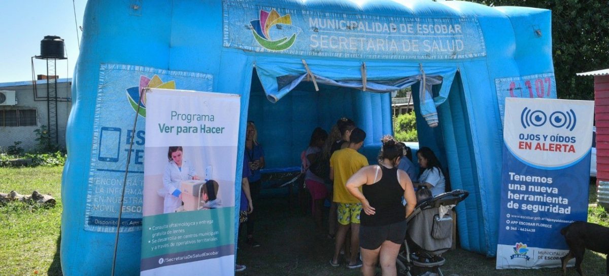 El operativo sanitario municipal se desarrollará en Ingeniero Maschwitz