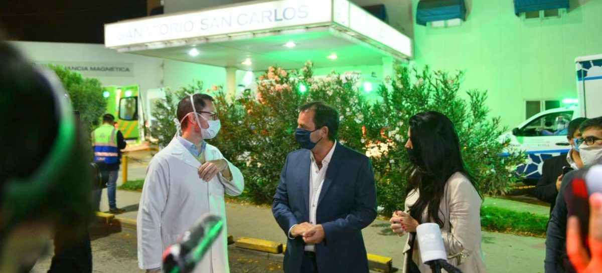 Caótica intervención de La Municipalidad de Escobar y PAMI a la clínica San Carlos de Savio: se detectaron 23 casos de coronavirus y trasladaron 27 pacientes