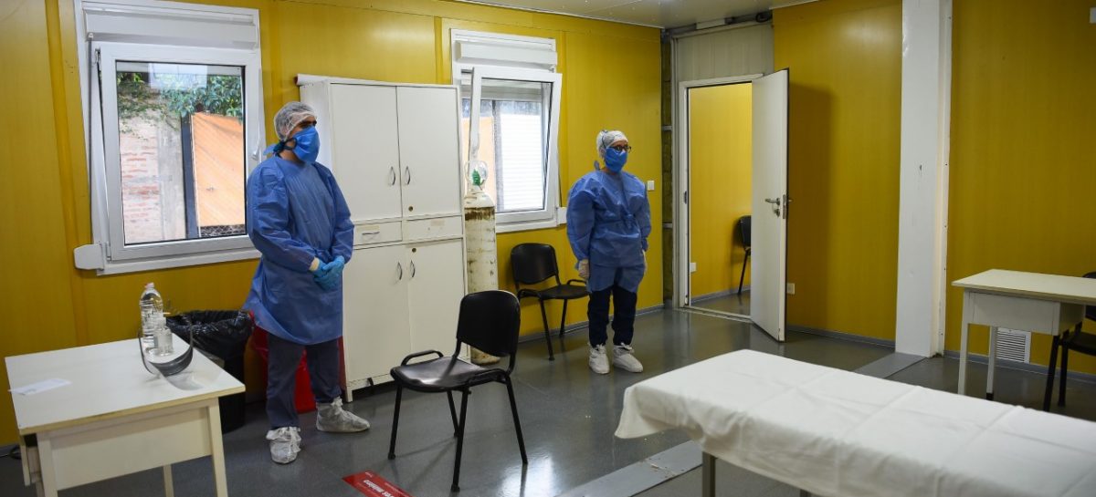 Coronavirus: ya está funcionando el módulo especial que instaló la Municipalidad en el Hospital Zonal Erill