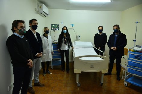 El intendente Sujarchuk y la titular del PAMI presentaron nuevo equipamiento y obras en el Hospital Kirchner de Savio