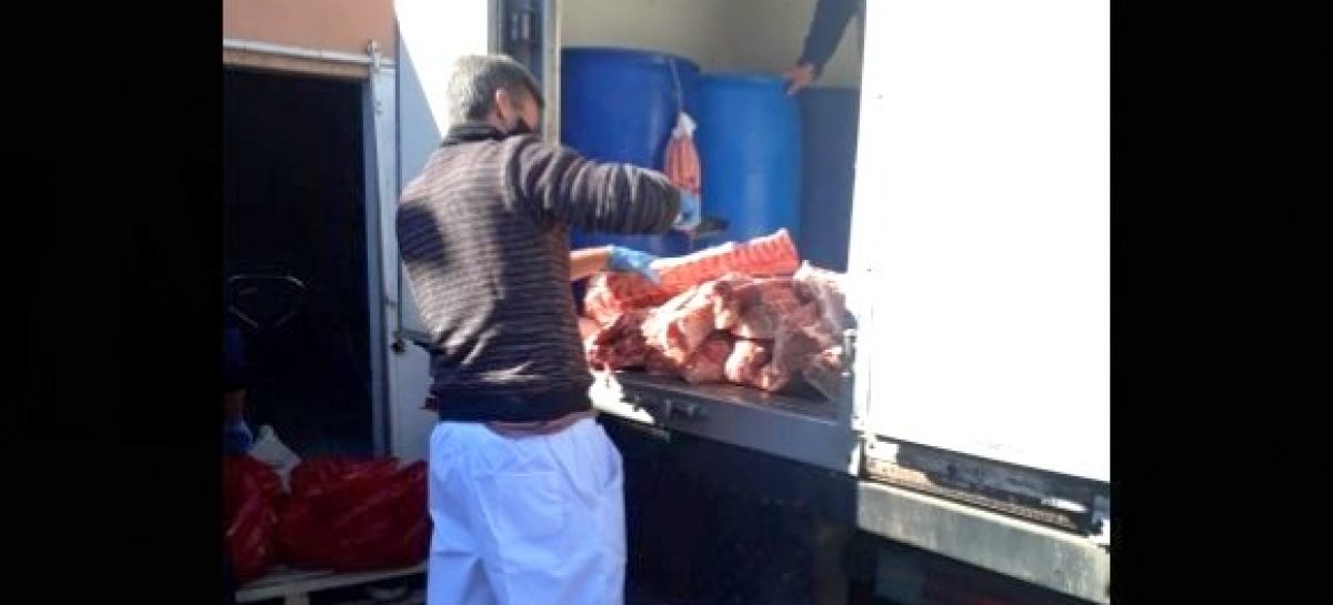 La Municipalidad de Escobar decomisó más de 600 kilos de carne porcina