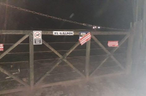 La Municipalidad de Escobar clausuró una fiesta clandestina en el barrio El Cazador de Belén