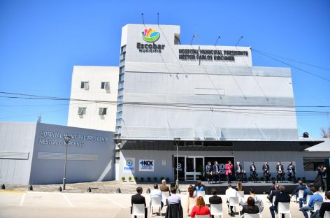 Con la presencia de Alberto Fernández quedó inaugurado en Savio el Hospital Municipal Néstor Kirchner