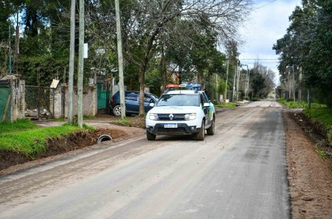 Cultura, espacio público y asfalto: Sujarchuk supervisó obras que la Municipalidad realiza en Garín y en Maschwitz