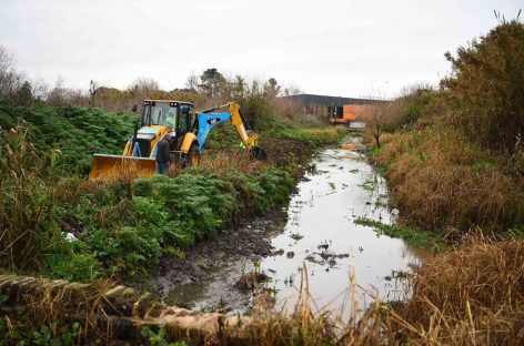 La Municipalidad de Escobar continúa con las obras hidráulicas en todo el distrito