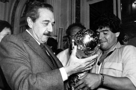 Sujarchuk quiere que Maradona, Kirchner y Alfonsín tengan su propio monumento en el partido de Escobar