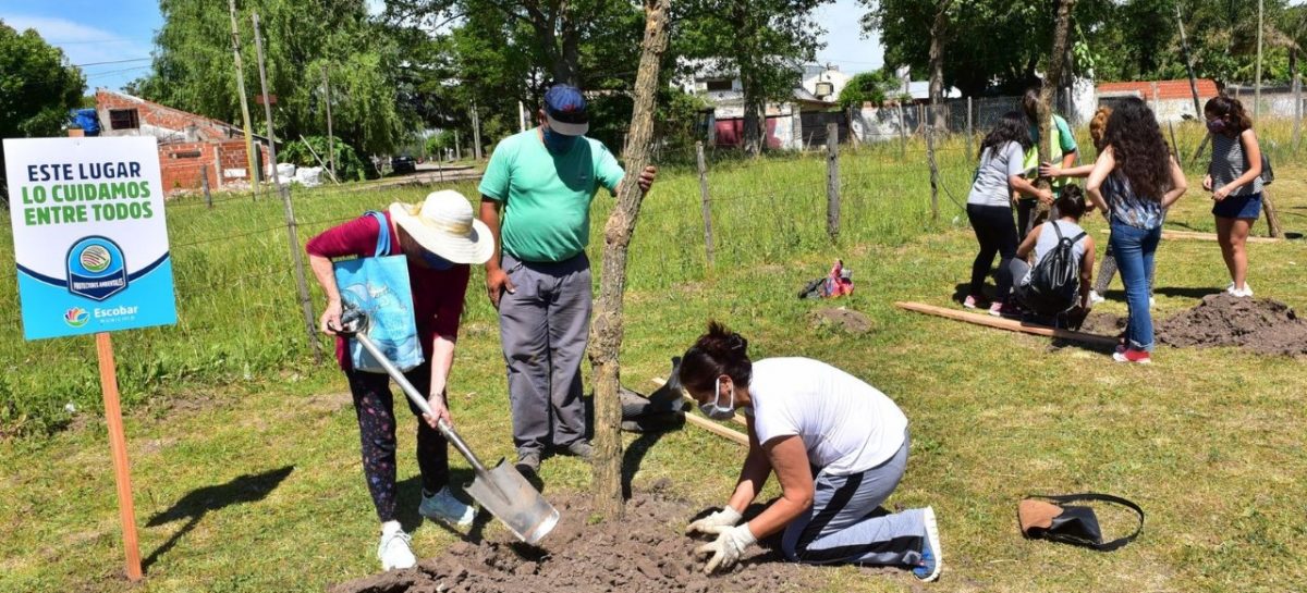 El municipio de Escobar finalizó la semana de “Plantando Conciencia” en todo el distrito