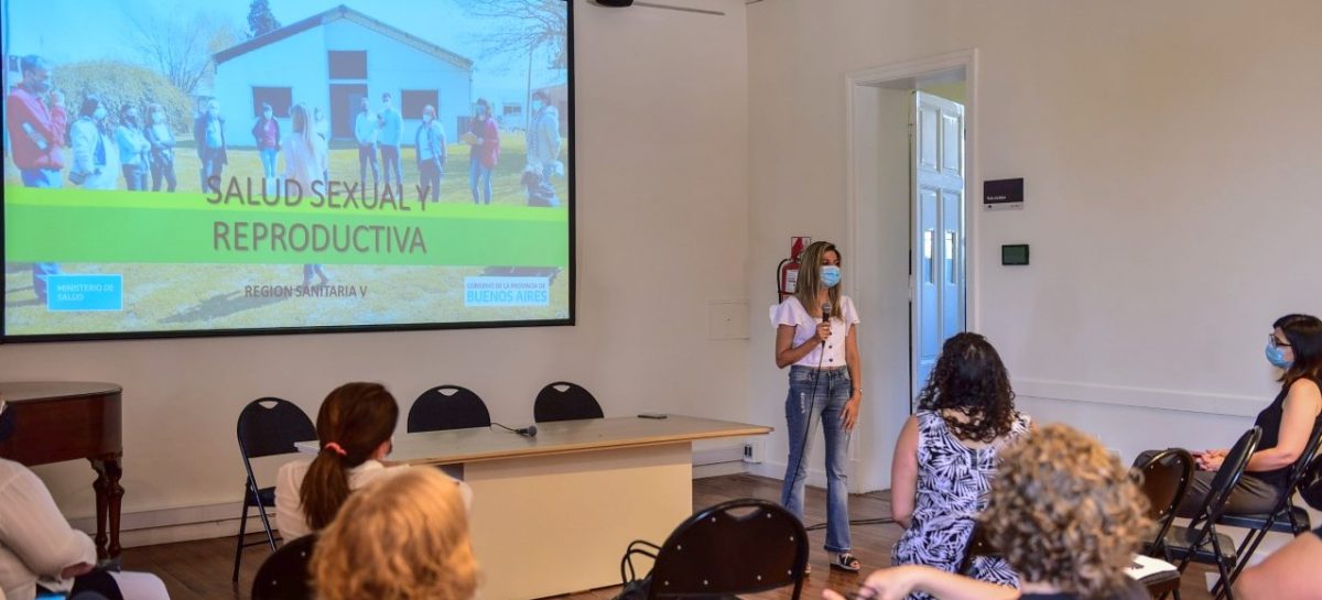 Escobar participó del balance 2020 del Programa de Salud Sexual y Salud Reproductiva de la Región Sanitaria V