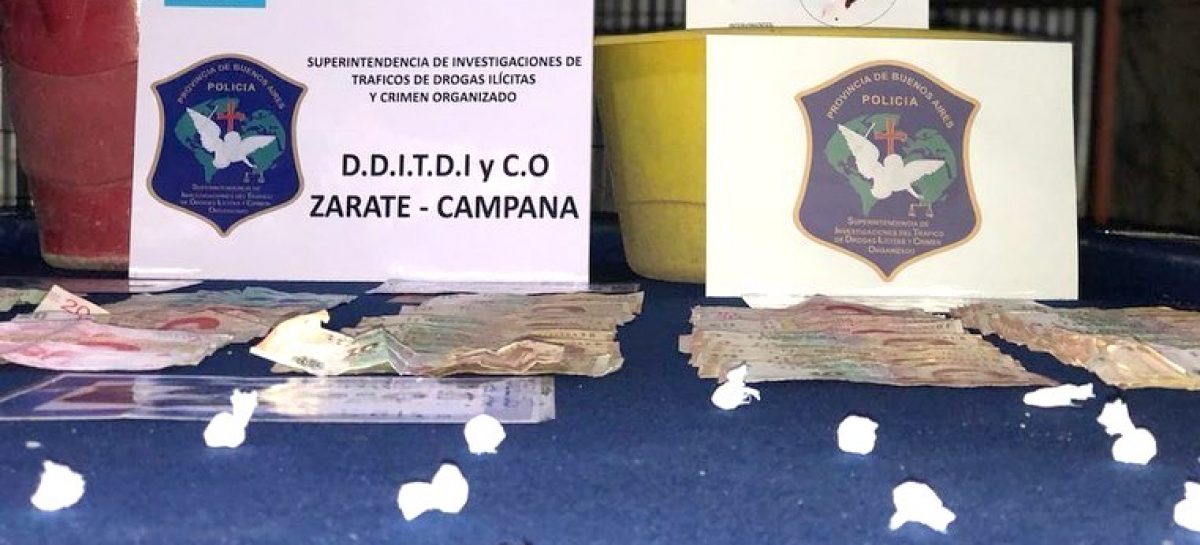 Desbaratan una banda dedicada al narcomenudeo y secuestran una importante  cantidad de droga en el barrio Parque Florido de Belén de Escobar