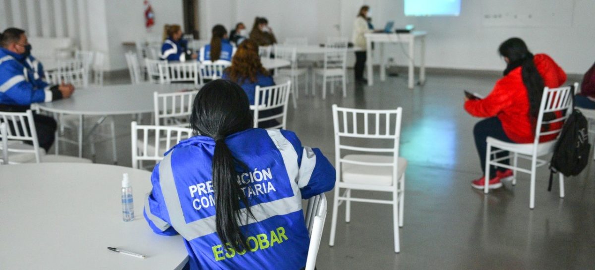 Continúan las capacitaciones a preventores comunitarios