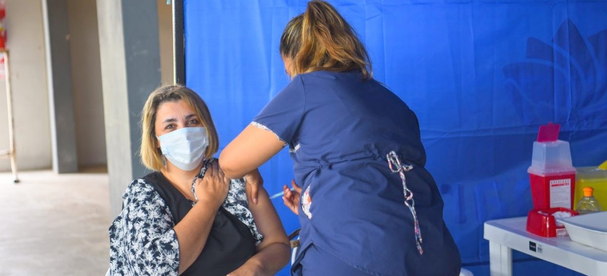 Se llevó a cabo en Garín una nueva etapa del plan de vacunación nacional contra el Covid-19