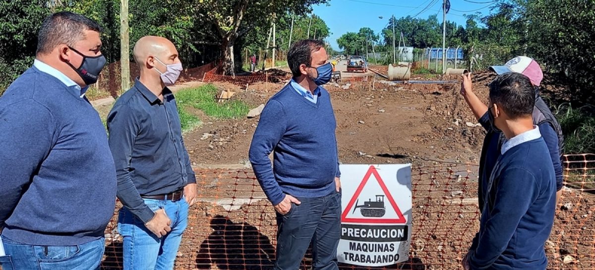 Continúan en ejecución importantes obras de repavimentación en Belén de Escobar y Garín