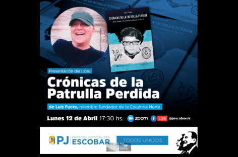 El Consejo del Partido Justicialista de Escobar invita a la presentación del libro “Crónicas de la Patrulla Perdida”