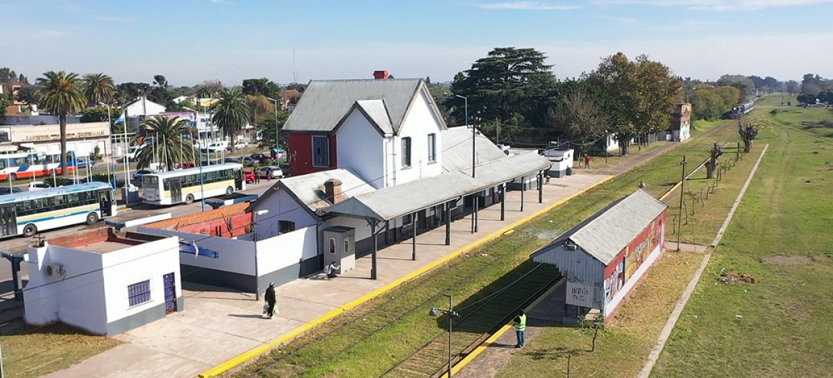 Ferrocarriles: avanza un plan de mejoras de todo el ramal Victoria – Capilla del Señor; la Estación Garín ya está siendo restaurada