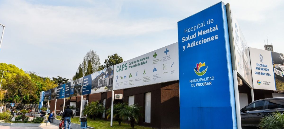 El Hospital de Salud Mental y Adicciones de Belén de Escobar “Papa Francisco” amplió un 62% sus atenciones en lo que va del año
