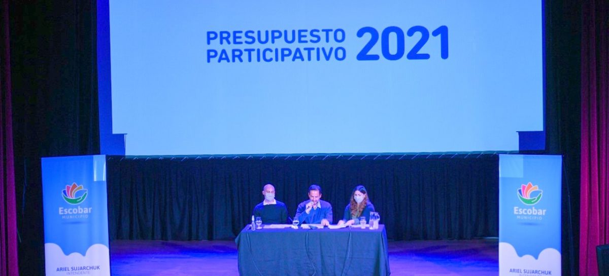 Se lanzó el programa Presupuesto Participativo 2021 para que los vecinos sigan proponiendo y votando obras en sus barrios