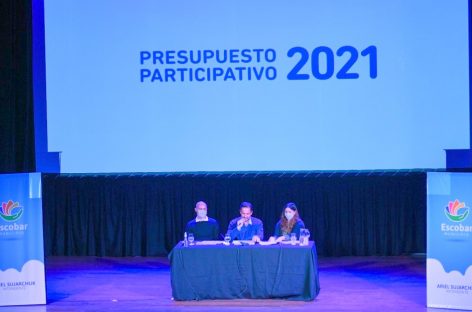 Se lanzó el programa Presupuesto Participativo 2021 para que los vecinos sigan proponiendo y votando obras en sus barrios