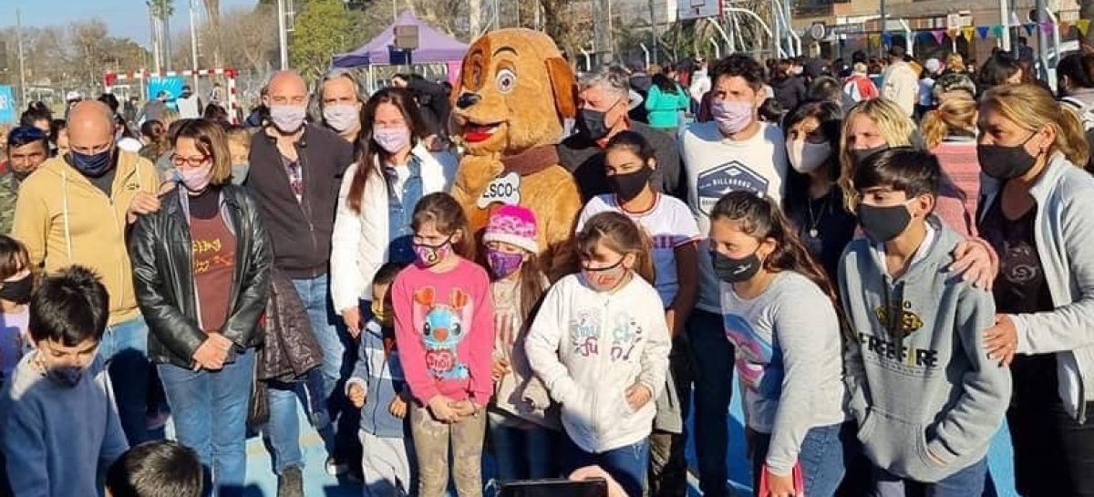 Escobar: El Día de las Infancias se celebró con juegos y sorpresas en todo el distrito