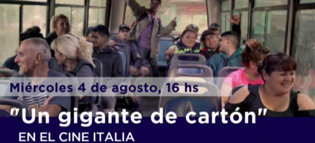El documental “Un Gigante de Carton” se proyectará en el Cine Italia