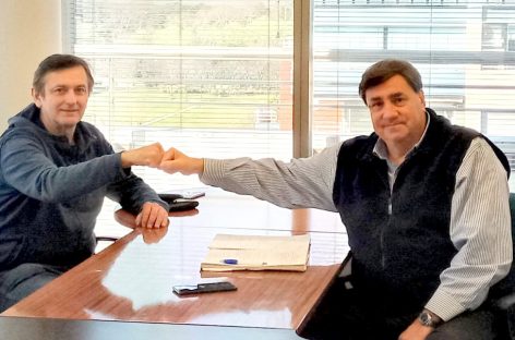 Vamos con Vos: Ricardo Choffi se reunió con el precandidato a Senador Roberto Terrille