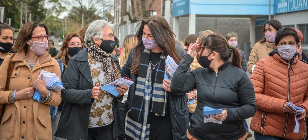 María Laura Guazzaroni: “Escuchamos a los vecinos para seguir transformando cada rincón de Escobar”.