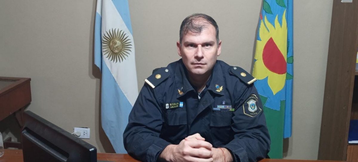 Matías Peñalba es el nuevo comisario de Garín
