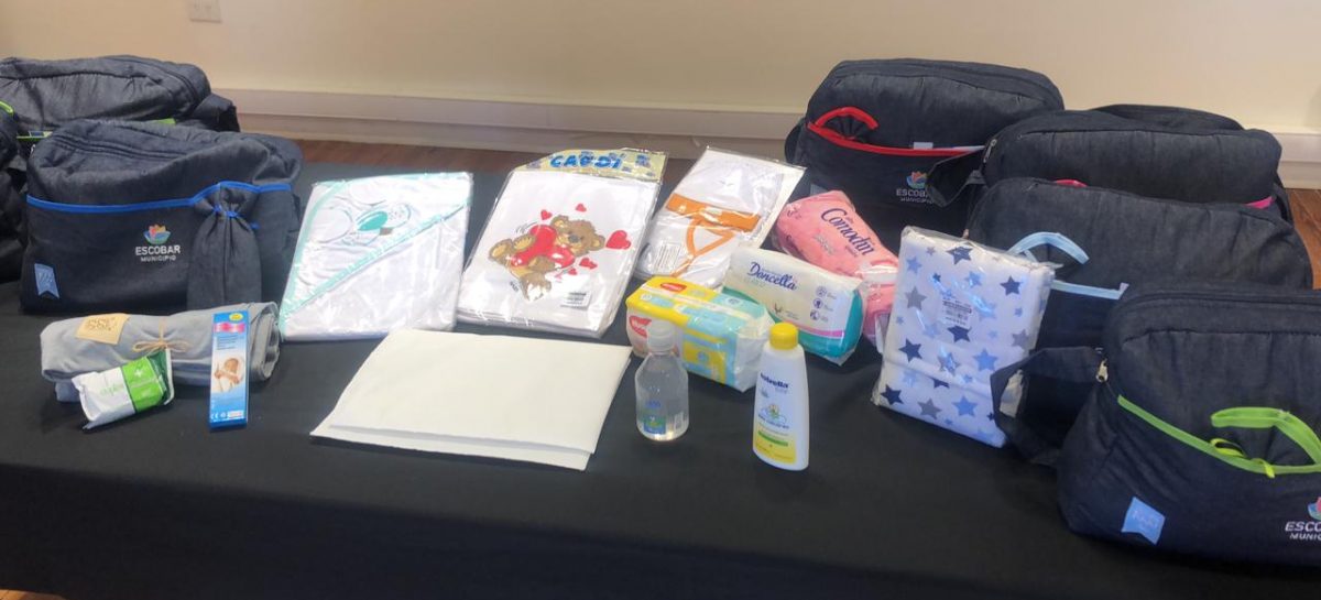 Primeros 1000 Días: la Municipalidad de Escobar entregó 20 kits para embarazadas y continúan los talleres en los CAPS