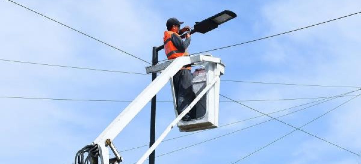 La Municipalidad de Escobar reparó 387 puntos de luz e instaló 46 equipos nuevos