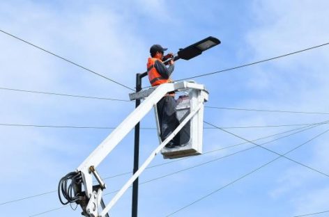 La Municipalidad de Escobar reparó 387 puntos de luz e instaló 46 equipos nuevos
