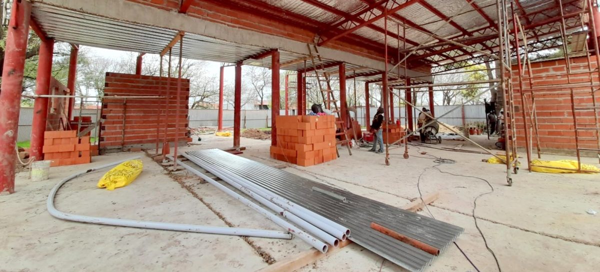 Avanza la construcción del nuevo Centro de Atención Primaria para la Salud “Juana Azurduy” del barrio Lambertuchi