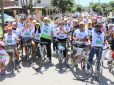 JUNTOS Escobar realizó una bicicleteada familiar en Maquinista Savio