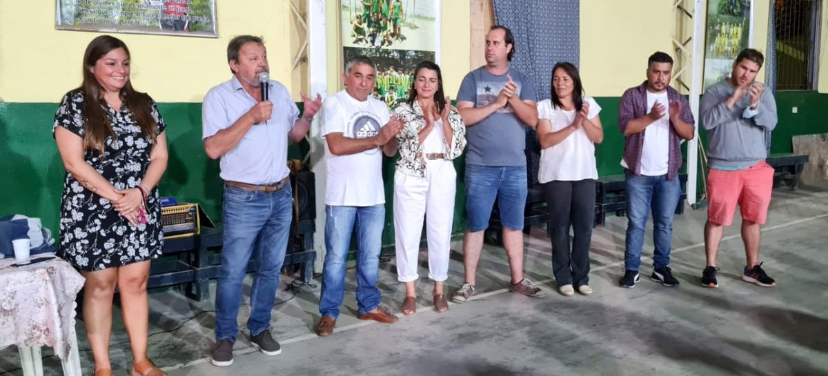 Roberto Costa brindó con el equipo de Juntos Escobar y celebró los resultados electorales 2021